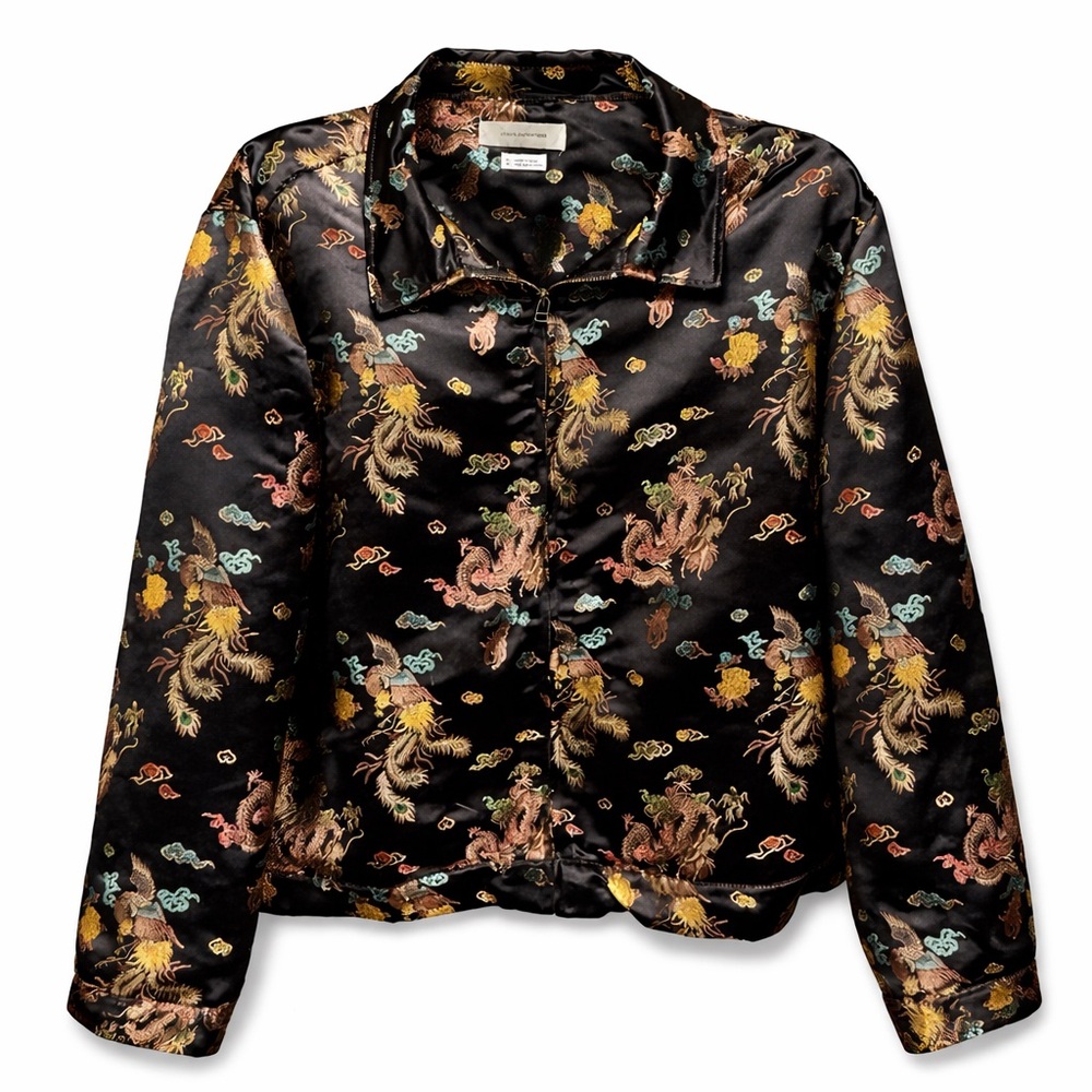 EUC-Urban Outfitters- dragon printed, stunning, lightweight jacket. Men’s size L